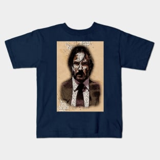 KEANU portrait Vintage Art Style Kids T-Shirt